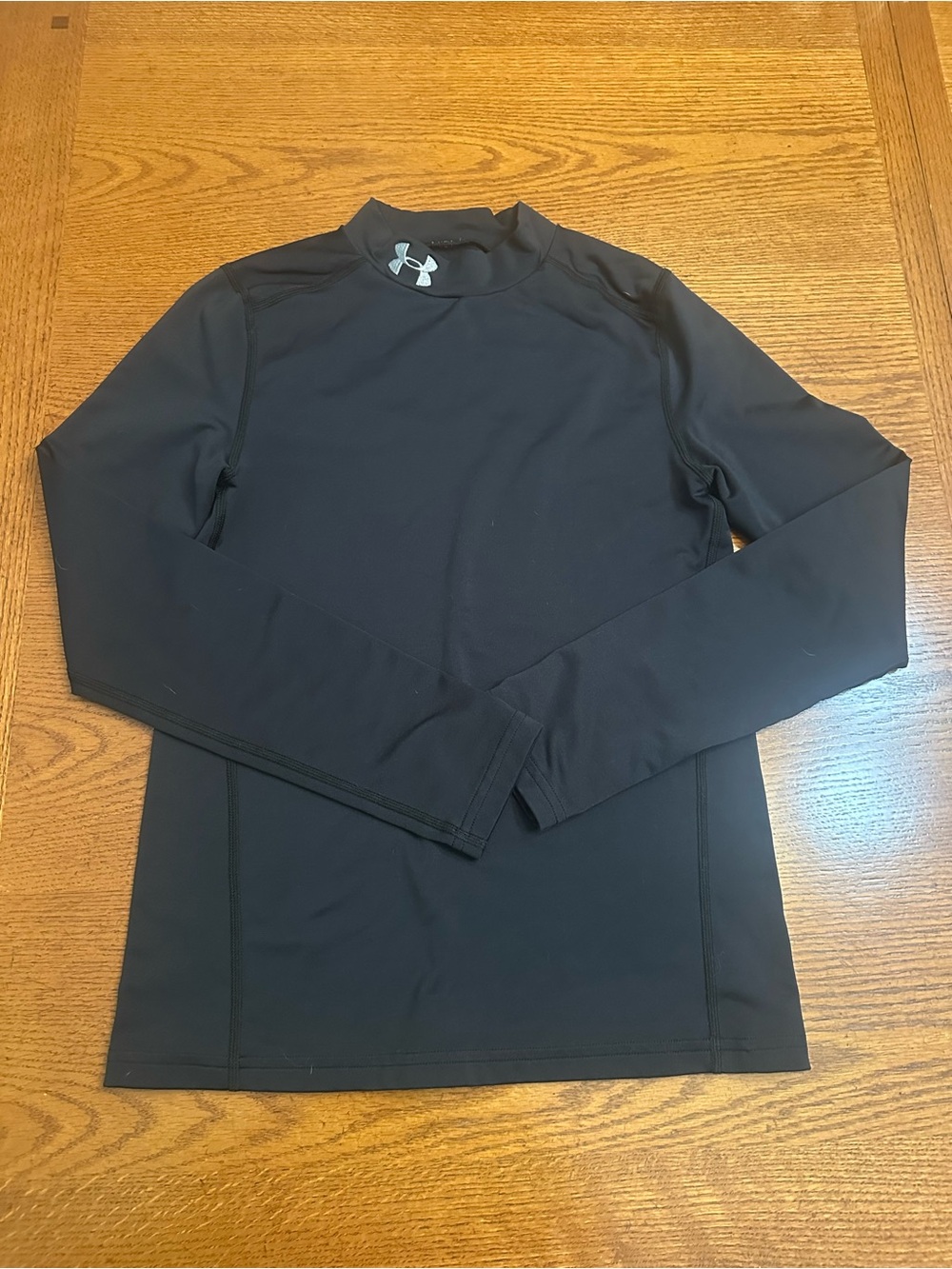 Youth size L Under Armour Black Long Sleeve cold gear long sleeve